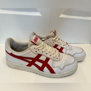 Asics Tiger Japan S Shoes Sneakers Mens
Size 9 White and Red